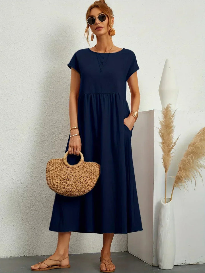 Keira™ - Lightweight soft dress with pockets