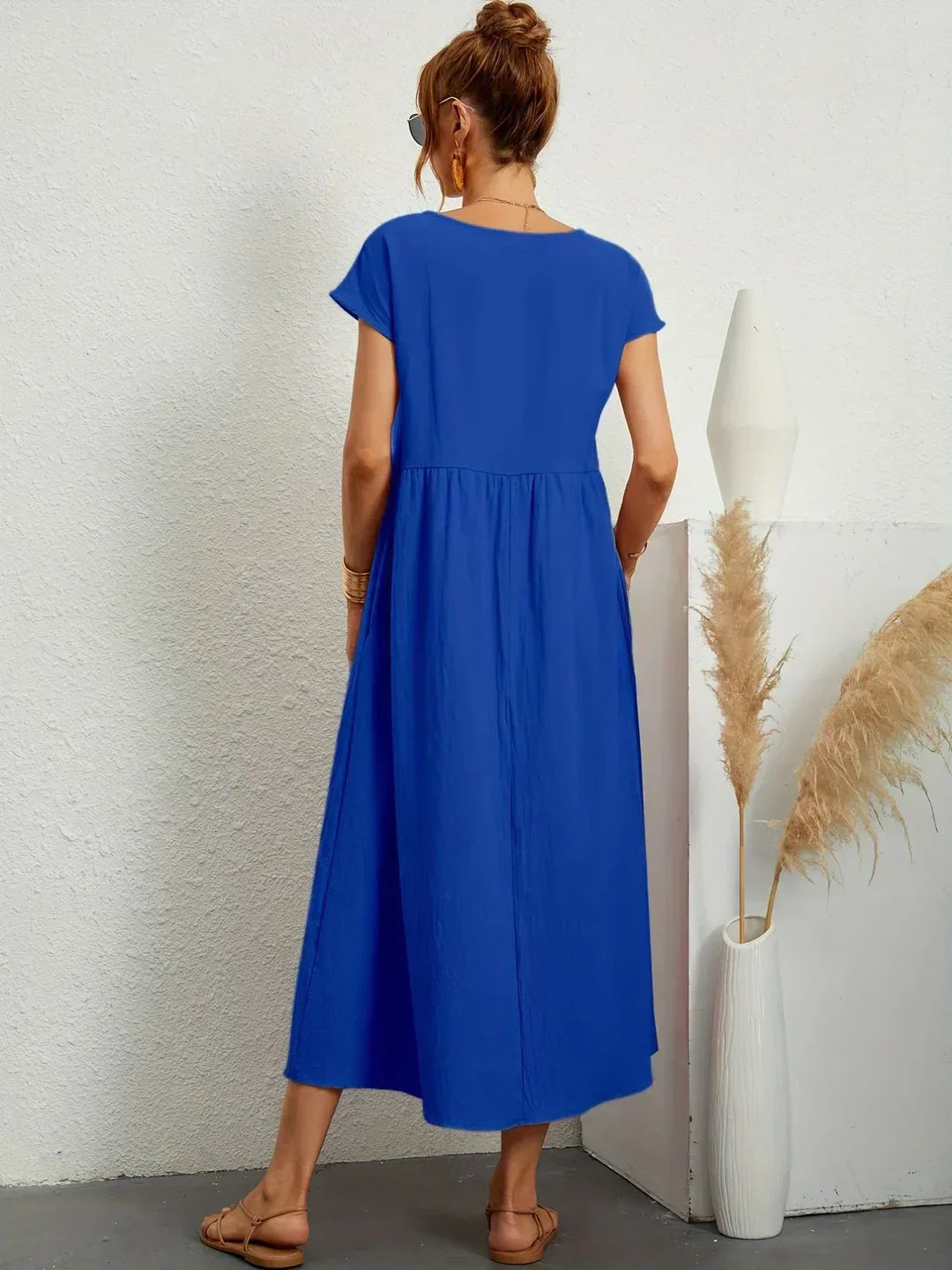 Keira™ - Lightweight soft dress with pockets