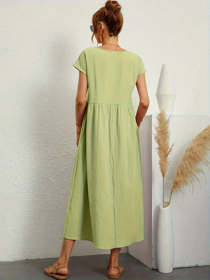 Keira™ - Lightweight soft dress with pockets