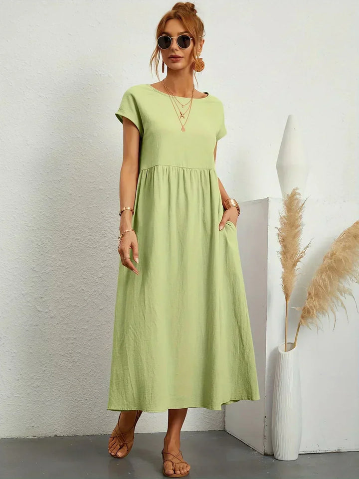 Keira™ - Lightweight soft dress with pockets