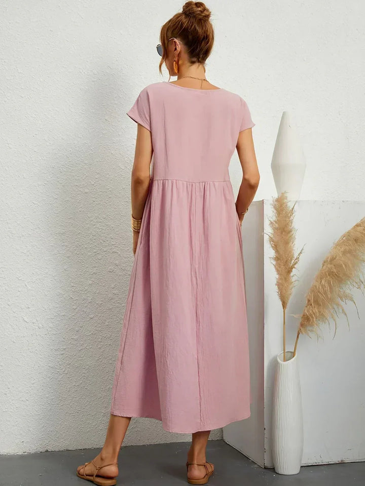 Keira™ - Lightweight soft dress with pockets