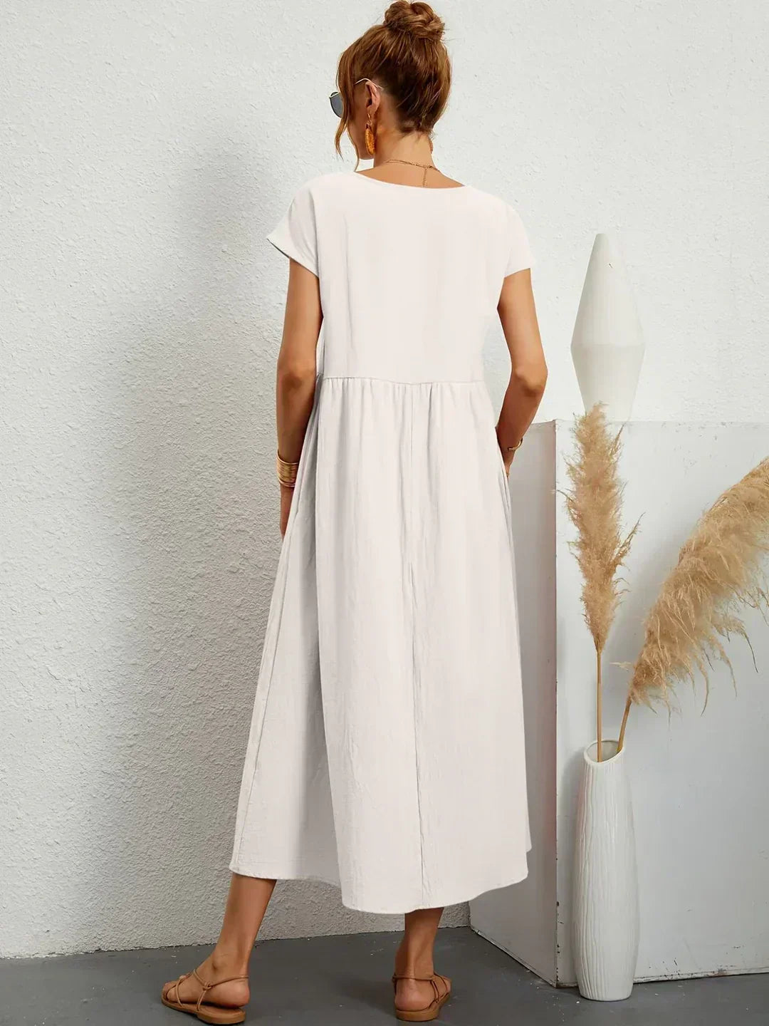 Keira™ - Lightweight soft dress with pockets