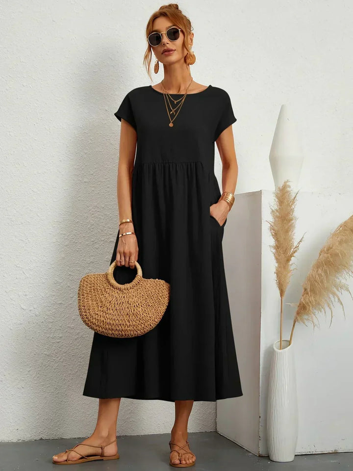 Keira™ - Lightweight soft dress with pockets