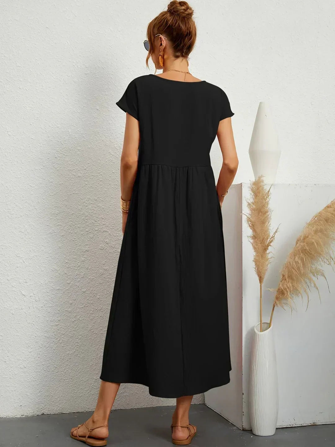 Keira™ - Lightweight soft dress with pockets