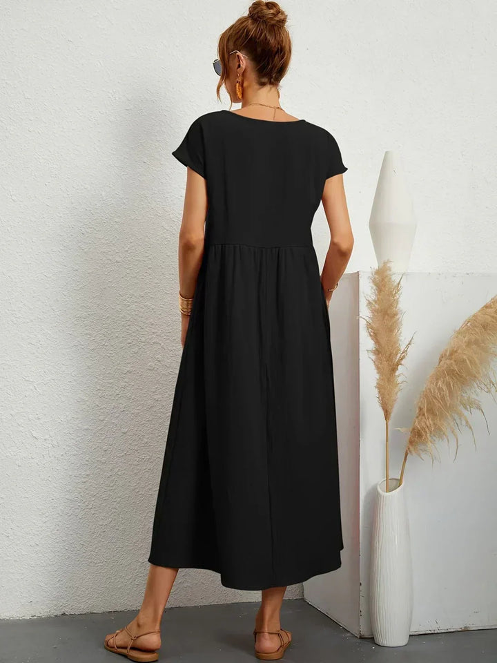 Keira™ - Lightweight soft dress with pockets