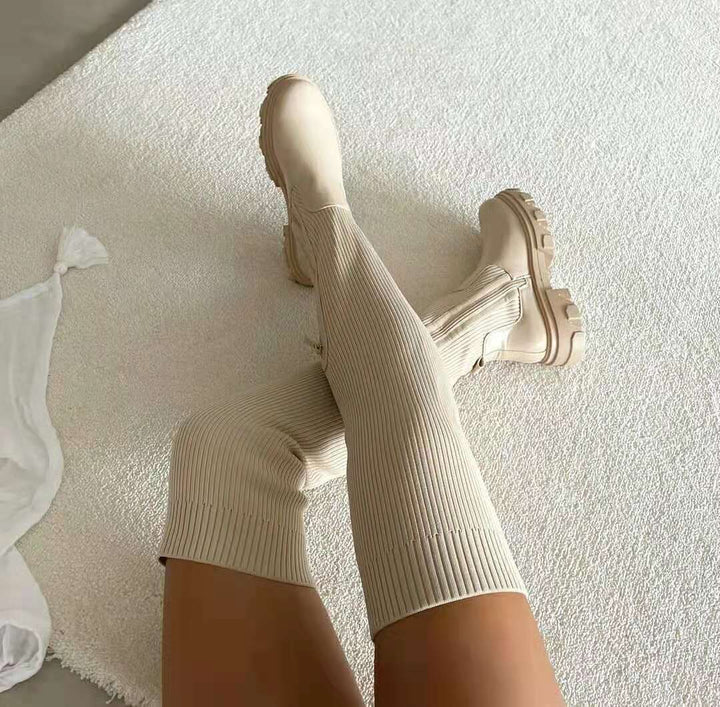 Genevra™ – Elegant Knee-High Boots