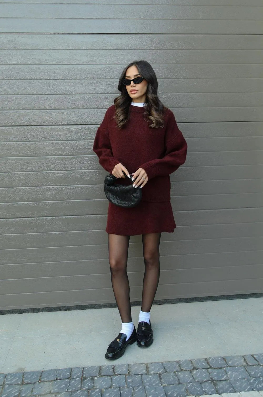 Helena ™ - Set of sweater and skirt