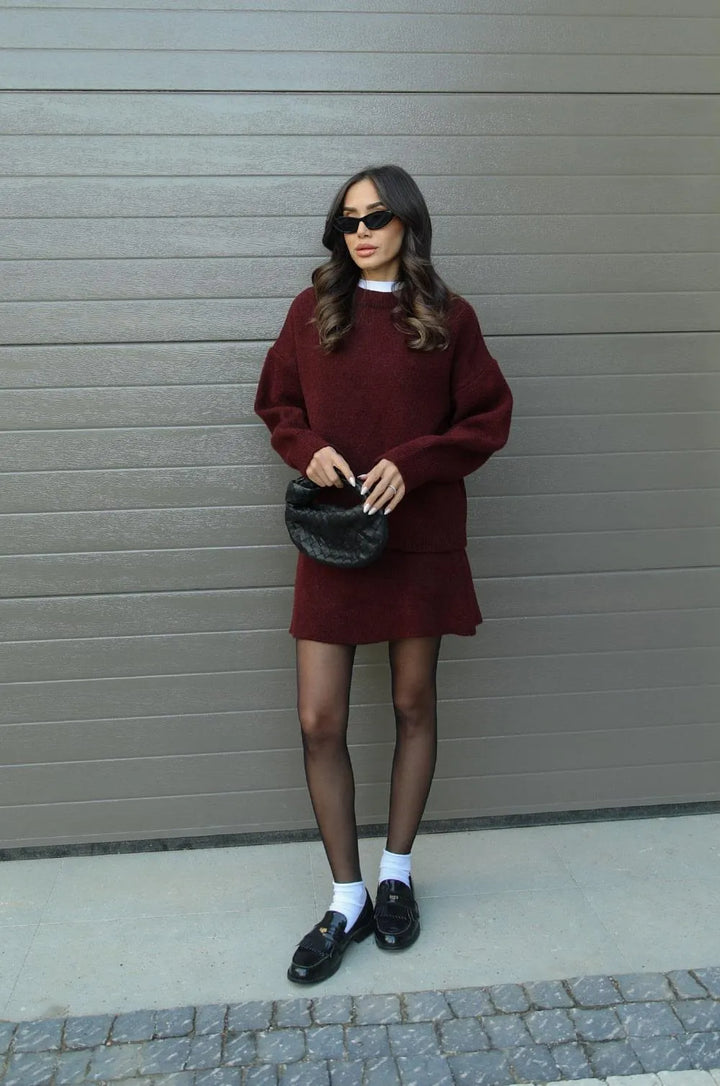 Helena ™ - Set of sweater and skirt