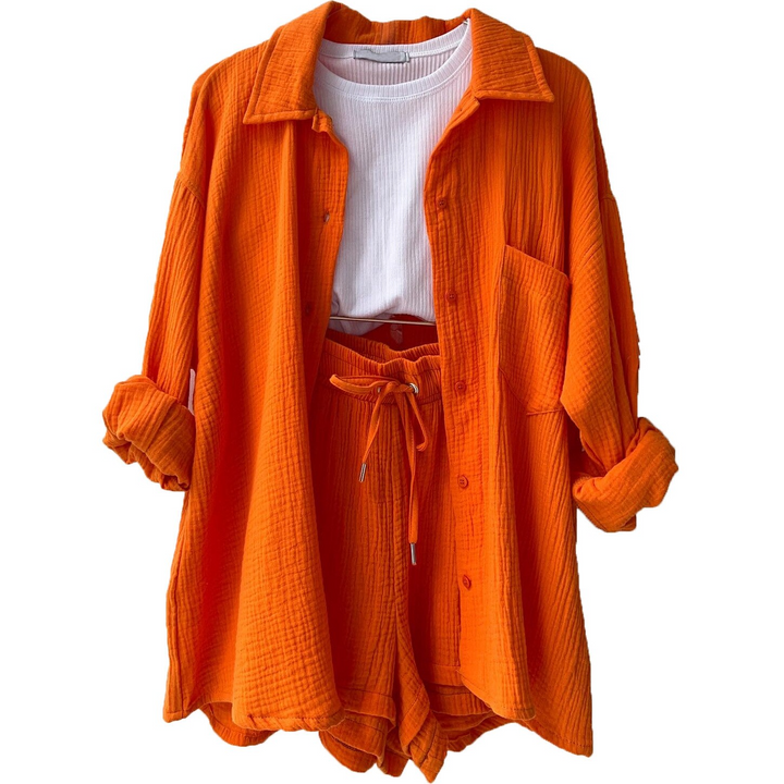 Leah | Women's Cotton Suit