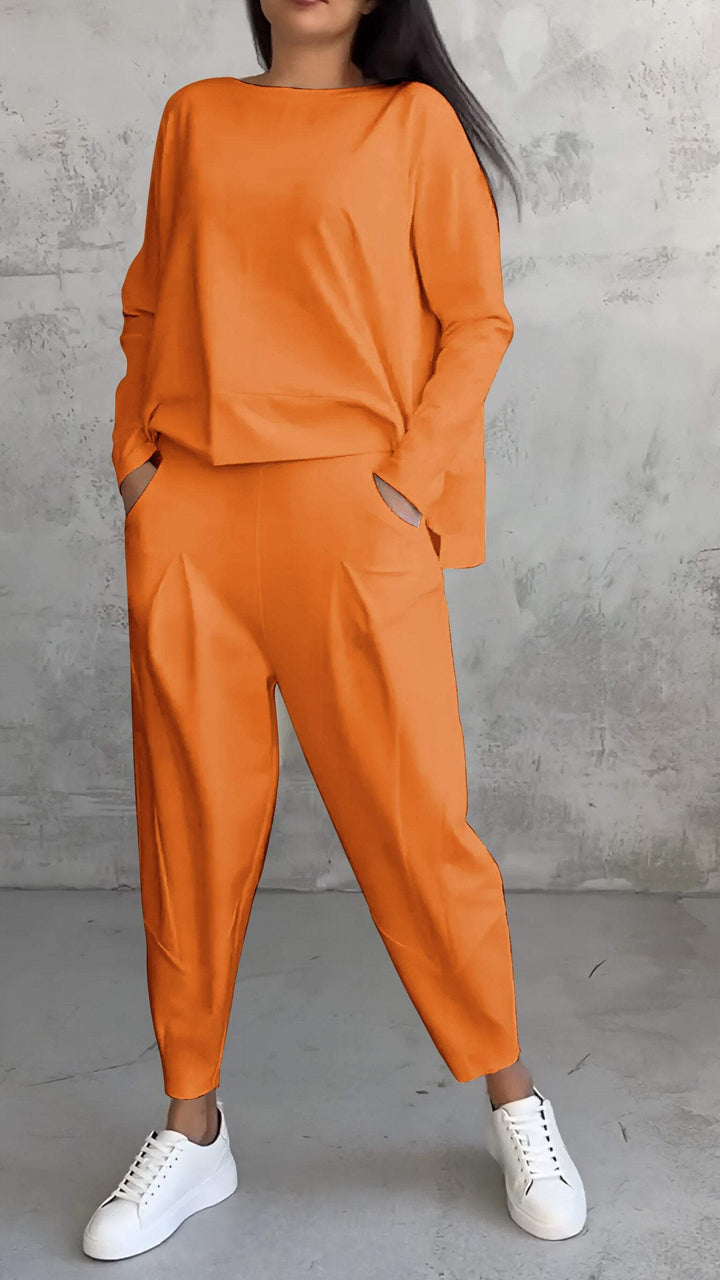 Jordyn™ - Crew Neck Long Sleeve Leisure Suit