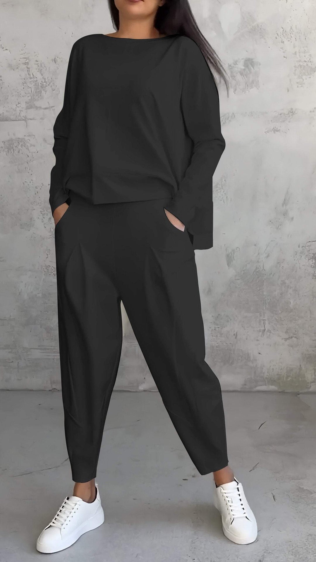 Jordyn™ - Crew Neck Long Sleeve Leisure Suit