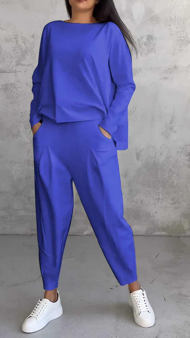 Jordyn™ - Crew Neck Long Sleeve Leisure Suit