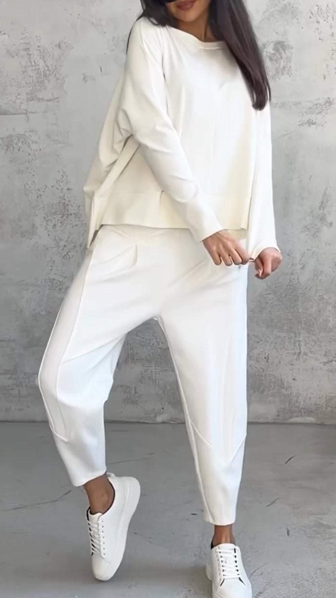 Jordyn™ - Crew Neck Long Sleeve Leisure Suit