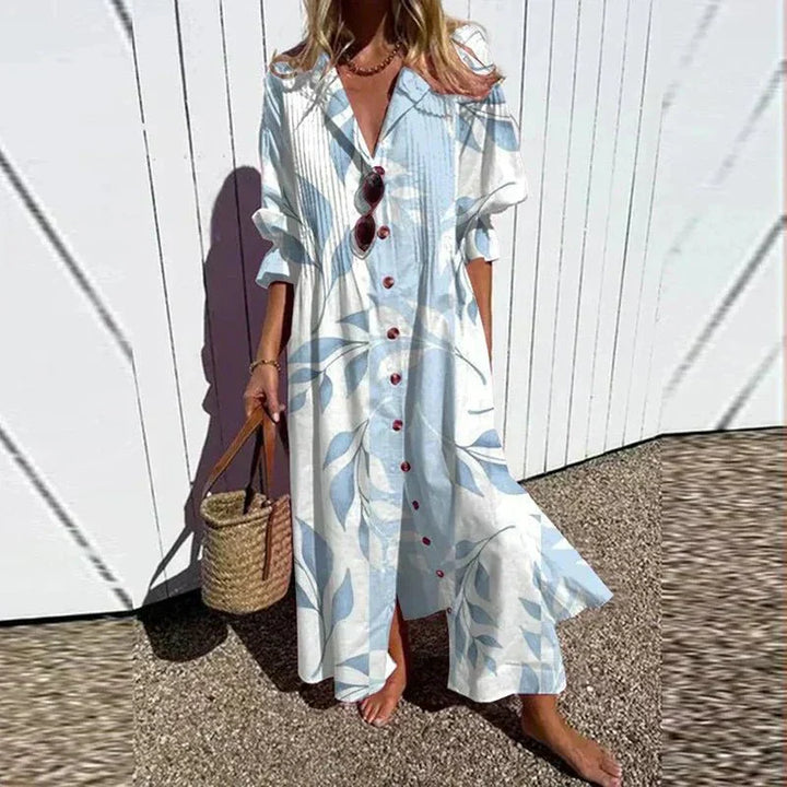 LINA | TUMMY COVERING BOHO DRESS