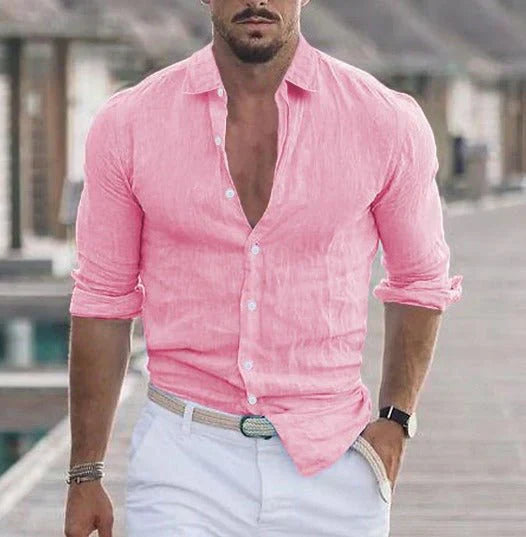 Linostyle™ - Summer Shirt in Pure Linen