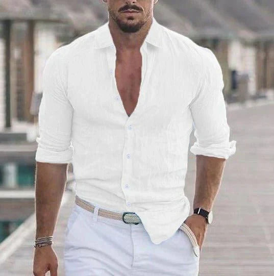 Linostyle™ - Summer Shirt in Pure Linen