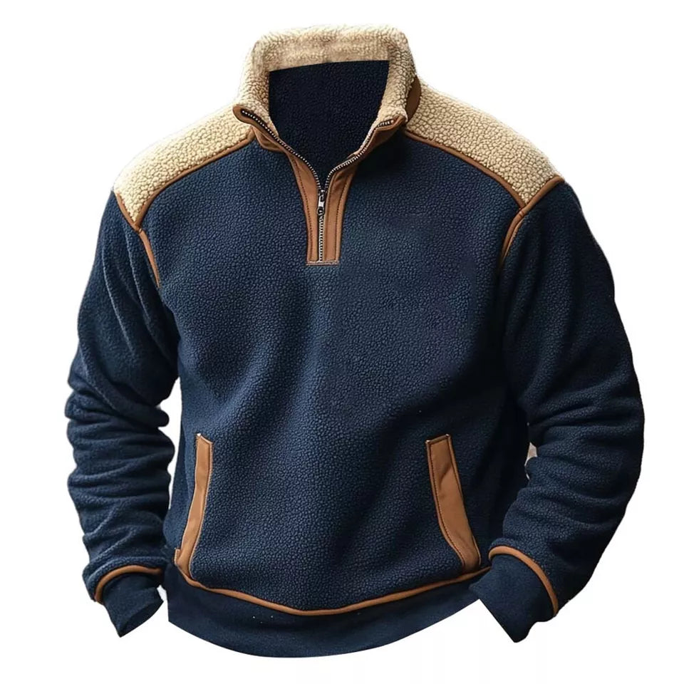 Quarz™ | Vintage-Inspired Zip-Up Sweater