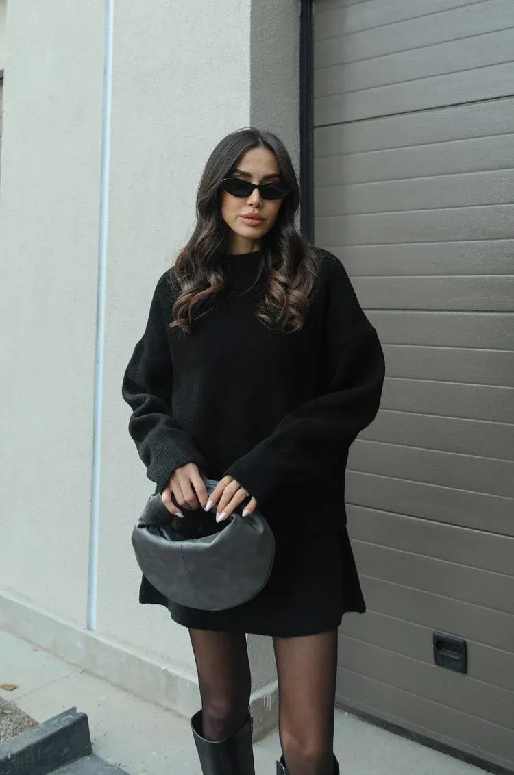 Helena ™ - Set of sweater and skirt